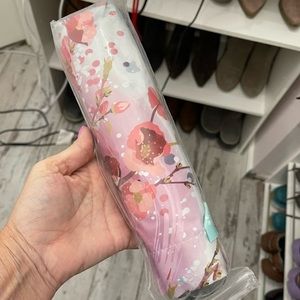 Pink collapsible umbrella